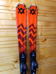 LYŽE VOLKL RACETIGER JR RED 140CM --MODEL 2025--